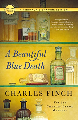 A Beautiful Blue Death: Minotaur Signature Edition (Charles Lenox Mystery, 1, Band 1)