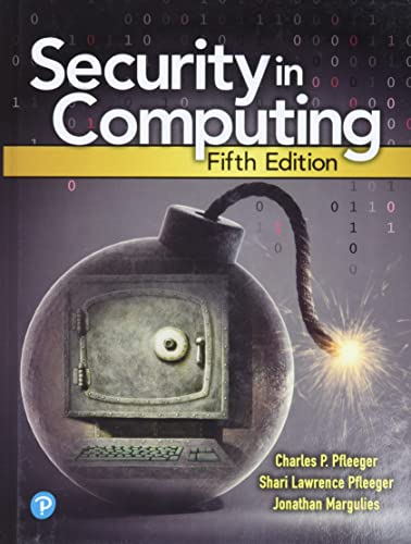 Security in Computing von Pearson