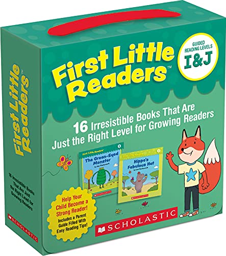 First Little Readers Guided Reading Levels I & J: 16 Irresistible Books That Are Just the Right Level for Growing Readers