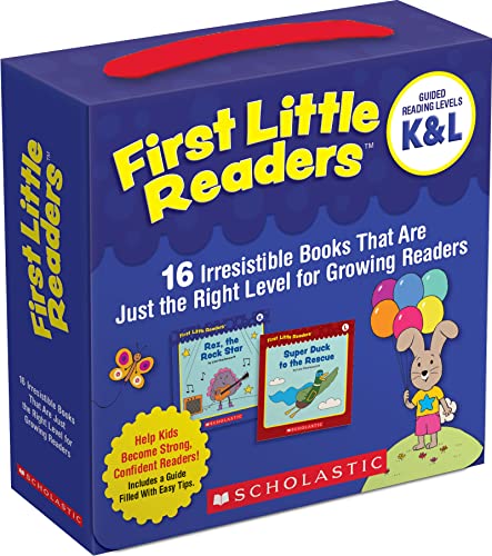 First Little Readers - Guided Reading Levels K & L Single-copy Set: 16 Irresistible Books That Are Just the Right Level for Growing Readers