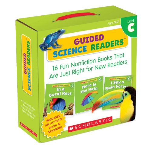 Guided Science Readers: Level C [With Sticker(s) and Activity Book]: Fun Nonfiction Books That Are Just Right for New Readers