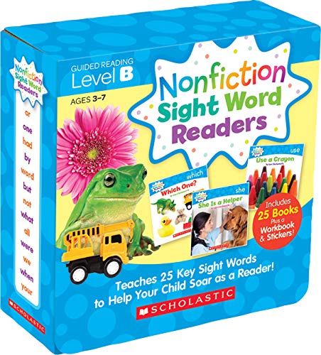 Nonfiction Sight Word Readers: Guide Reading Level B, Ages 3-7 (Nonfiction Sight Word Readers Parent Packs)