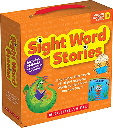 Sight Word Stories Parent Pack Guided Reading Level D: Little Books That Teach 25 High-frequency Words to Help New Readers Soar! (Scholastic Guided Reading Level D)
