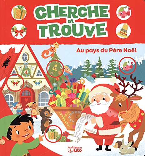 Cherche et trouve: Au pays du Père Noël - Dès 2 ans von Lito
