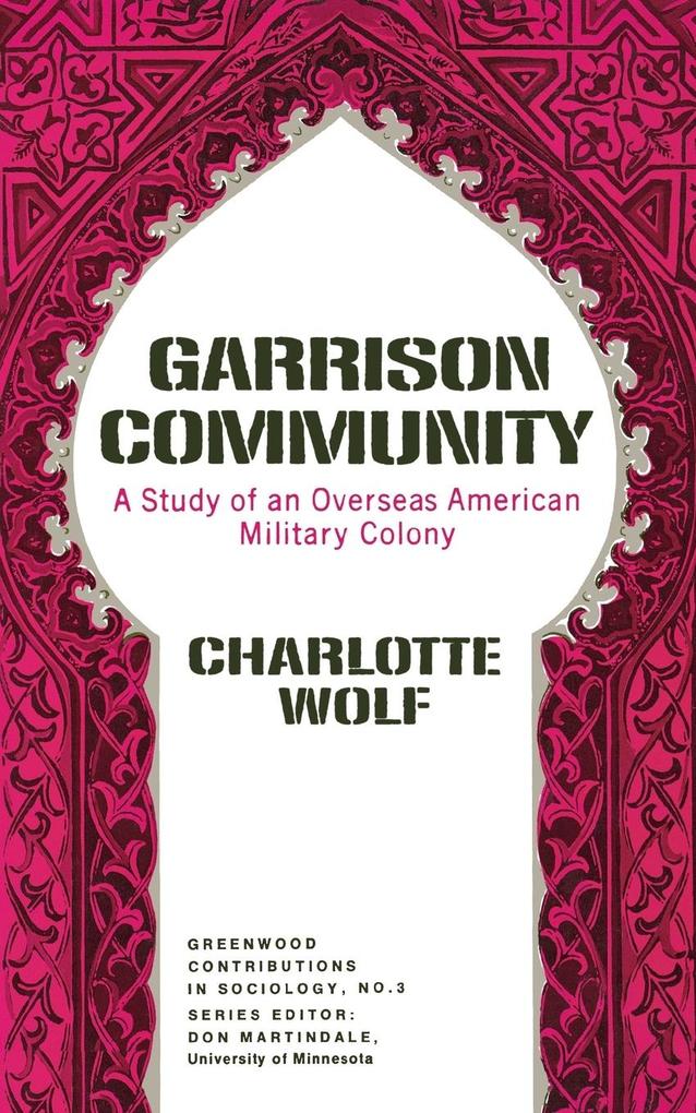 Garrison Community von Greenwood Press