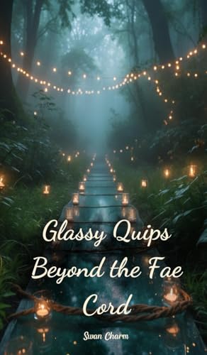 Glassy Quips Beyond the Fae Cord von Swan Charm
