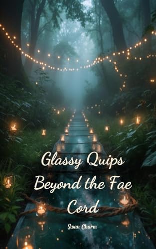 Glassy Quips Beyond the Fae Cord von Swan Charm
