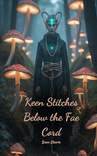 Keen Stitches Below the Fae Cord von Swan Charm