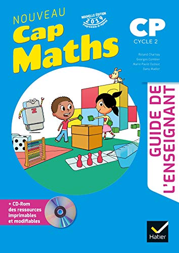 CAP MATHS CP Ed. 2019 Guide pédagogique + CD Rom: Guide de l'enseignant