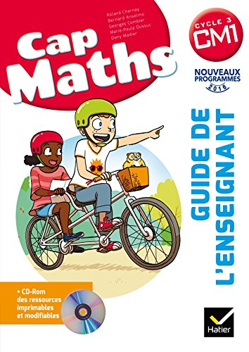 CAP Maths CM1 Éd. 2017 - Guide pédagogique + CD-Rom von HATIER