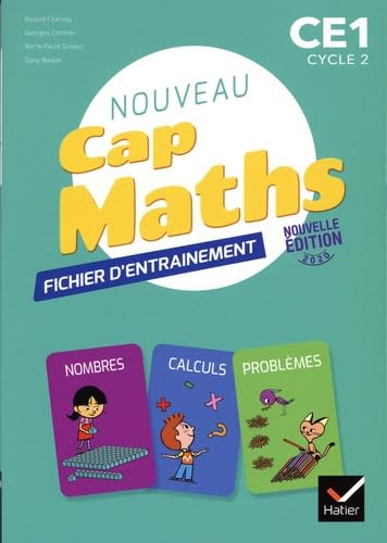 Cap Maths CE1 Éd. 2020 - Fichier + Cahier de Géométrie + livret de problèmes: Cahier de Géométrie + Fiches d'entraîment von HATIER