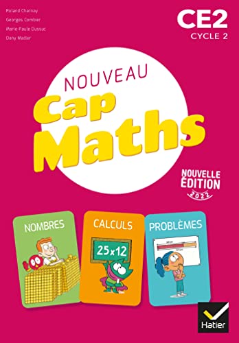 Cap Maths CE2 Ed. 2022 Manuel + Cahier de Géométrie: Cahier de Géométrie + Manuel