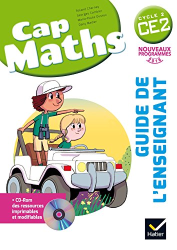 Cap Maths CE2 éd. 2016 - Guide de l'enseignant + CD Rom von HATIER