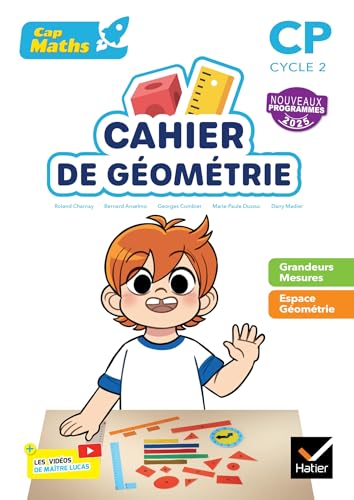 Cap Maths CP - Ed. 2025 - Cahier de Géométrie-Mesure von HATIER