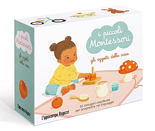 Gli Oggetti Della Casa. I Piccoli Montessori. Ediz. a Colori. Con 5 Carte Ambienti. Con 35 Carte Oggetti Gli Oggetti Della Casa. I Piccoli Montessori. Ediz. a Colori. Con 5 Carte Ambienti. Con 35 Carte Oggetti von L'Ippocampo