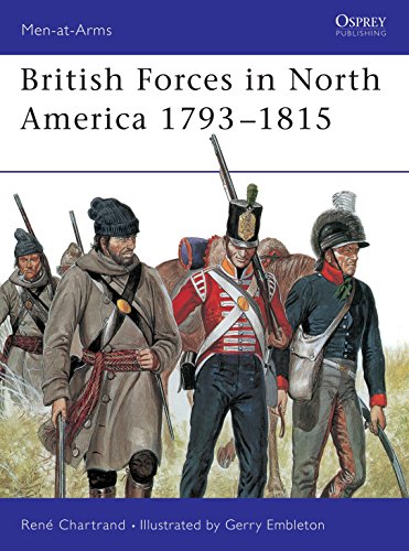 British Army in North America, 1793-1815 (Men-at-arms Series)