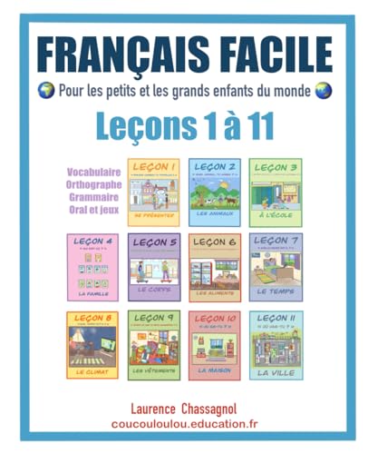FRANCAIS FACILE: Leçons 1 à11 von Amazon