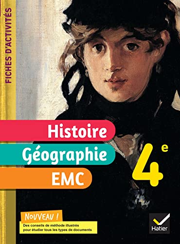 Fiches d'activités Histoire-Géographie-EMC 4e - Ed. 2022 - Cahier élève von HATIER