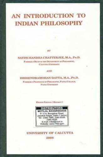An Introduction to Indian Philosopy von Motilal Banarsidass Publications