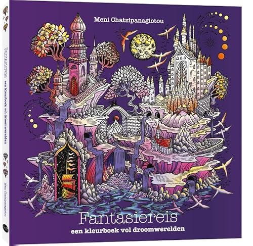 Fantasiereis: Een kleurboek vol droomwerelden von BBNC Uitgevers
