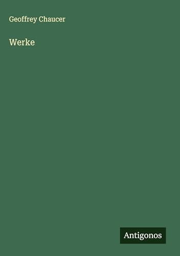 Werke Werke von Antigonos Verlag
