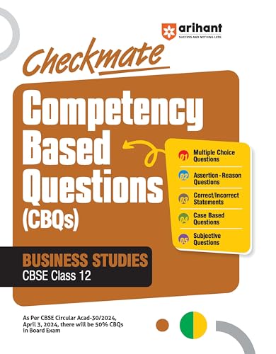 Checkmate CBQs Business Studies 12th von Arihant Publication India Limited