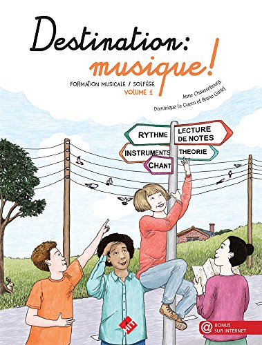 Destination musique: Formation musicale / solfège Volume 1