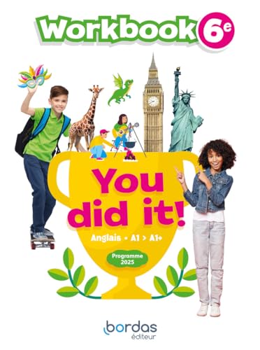 You did it! - Anglais 6e - 2025 - Workbook - Elève von BORDAS