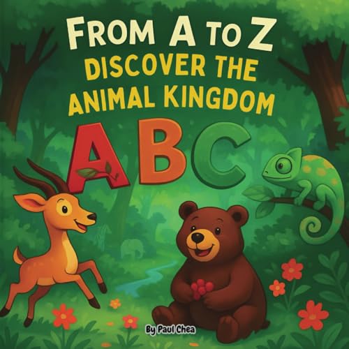 From A to Z: Discover the Animal Kingdom: A Whimsical Animal Alphabet Adventure Board Book for Preschool and Kindergarten Kids Ages 3–6 From A to Z: Discover the Animal Kingdom: A Whimsical Animal Alphabet Adventure Board Book for Preschool and Kindergarten Kids Ages 3–6 von Independently published