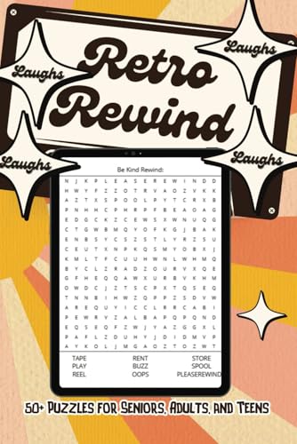 Retro Rewind Laughs Word Search Puzzle Book: Laugh-Out-Loud Puzzles Inspired by the Good Ol’ Days Retro Rewind Laughs Word Search Puzzle Book: Laugh-Out-Loud Puzzles Inspired by the Good Ol’ Days von Independently published