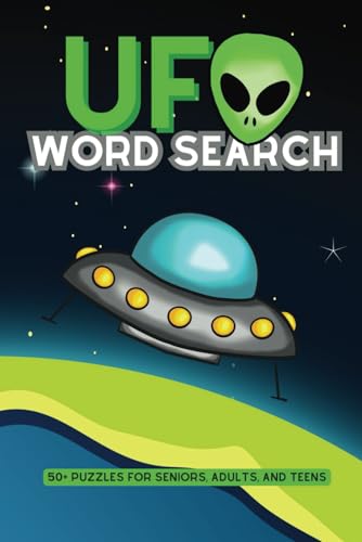 UFO Word Search Puzzle Book: 50+ Puzzles for Seniors, Adults, and Teens UFO Word Search Puzzle Book: 50+ Puzzles for Seniors, Adults, and Teens von Independently published