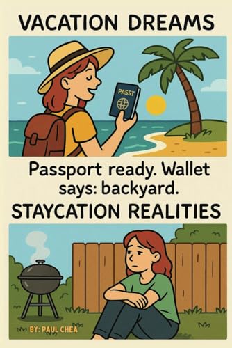 Vacation Dreams & Staycation Realities Word Search Puzzle Book: A Hilarious Word Search Book for Travel Dreamers and Budget Adventurers Vacation Dreams & Staycation Realities Word Search Puzzle Book: A Hilarious Word Search Book for Travel Dreamers and Budget Adventurers von Independently published