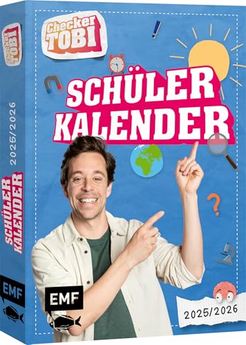 Checker Tobi – Schülerkalender 2025/2026: Der Schülerkalender mit vielen Extras: Mitmachseiten, lustige Challenges, faszinierende Experimente, spannendes Sachwissen und mehr von Edition Michael Fischer / EMF Verlag