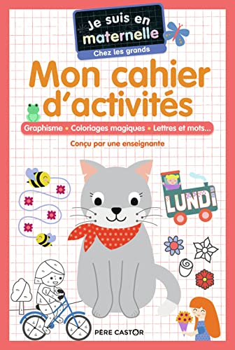 Je suis en maternelle - Mon cahier d'activités. Grande section: Graphisme - Coloriages magiques - Lettres et mots... Je suis en maternelle - Mon cahier d'activités. Grande section: Graphisme - Coloriages magiques - Lettres et mots... von PERE CASTOR