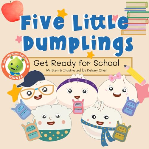 Five Little Dumplings Get Ready for School von Independently published