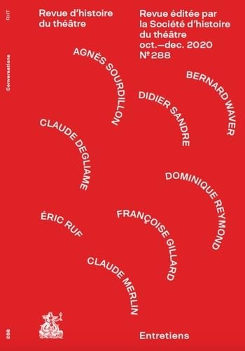 Paroles et écrits de l'acteur, entretiens 1/3 (1) von SOC HIST THEATR