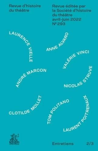 Paroles et écrits de l'acteur, entretiens 2/3 (2) von SOC HIST THEATR