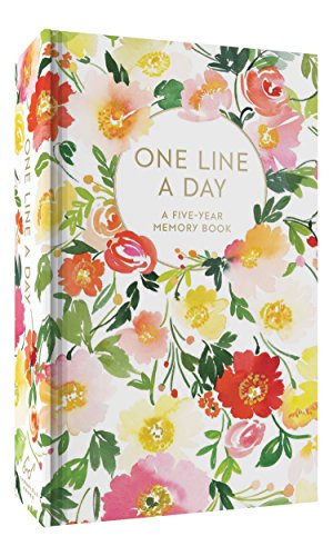 Floral One Line a Day: A Five-Year Memory Book von Chronicle Books