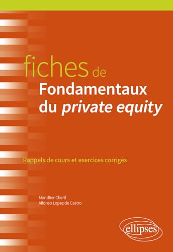 Fiches de Fondamentaux du private equity von Ellipses