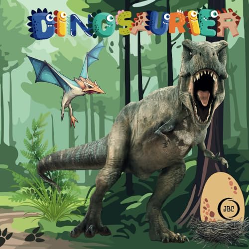 Dinosaurier: Dinosaurier Malbuch 50 detailreiche Dinosaurierbilder in urzeitlicher Umgebung zur Förderung der Konzentration, Kreativität und zur Entspannung.