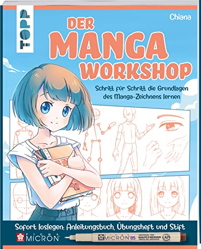 Der Manga-Workshop. Schritt für Schritt die Grundlagen des Manga-Zeichnens lernen: Mit Anleitungsbuch, Übungsheft und Original-Stift Pigma Micron von Sakura sofort loslegen Der Manga-Workshop. Schritt für Schritt die Grundlagen des Manga-Zeichnens lernen: Mit Anleitungsbuch, Übungsheft und Original-Stift Pigma Micron von Sakura sofort loslegen von Frech