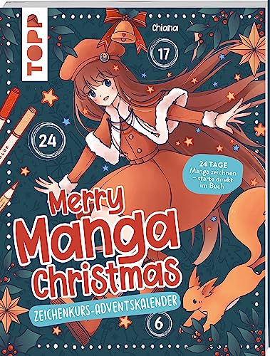 Merry Manga Christmas. Das Adventskalender-Buch: 24 Tage Manga zeichnen mit dem Mitmach-Adventskalender. 24 verschlossene Seiten zum Auftrennen, starte direkt im Buch! Merry Manga Christmas. Das Adventskalender-Buch: 24 Tage Manga zeichnen mit dem Mitmach-Adventskalender. 24 verschlossene Seiten zum Auftrennen, starte direkt im Buch! von Frech