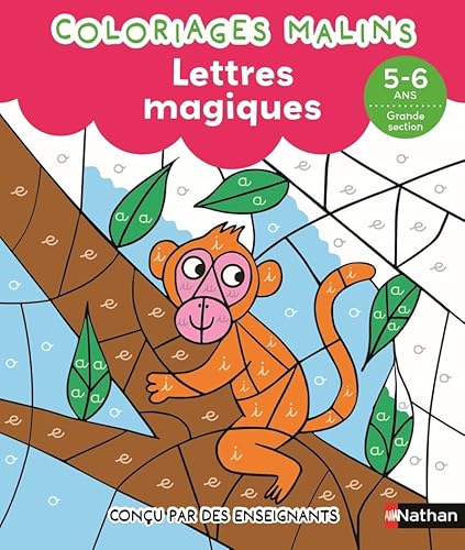 Lettres magiques GS - Coloriages malins von NATHAN