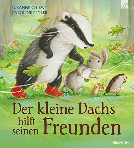Der kleine Dachs hilft seinen Freunden (Raleigh-Serie) von Brunnen / Brunnen-Verlag, Gießen