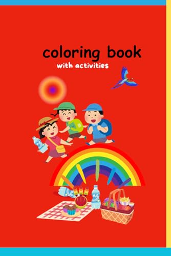 Coloring book with activities von Independently published
