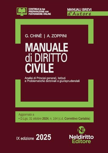 Manuale di diritto civile. Con espansione online (Manuali brevi d'autore) von Neldiritto Editore
