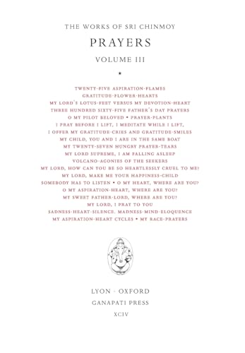 Prayers III Prayers III von Ganapati Press
