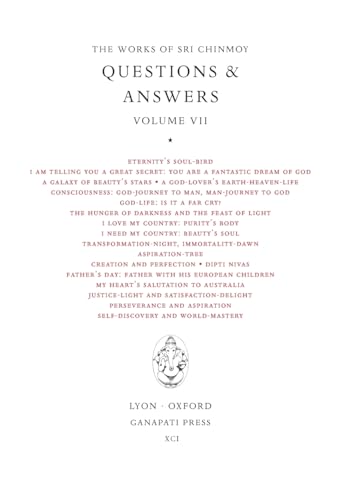 Sri Chinmoy: Answers VII Sri Chinmoy: Answers VII