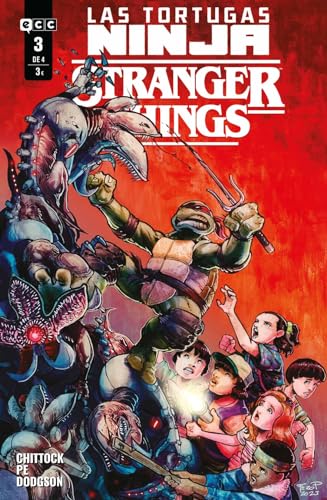 Las Tortugas Ninja/Stranger Things núm. 3 de 4 (Las Tortugas Ninja/Stranger Things O.C.) von ECC Ediciones