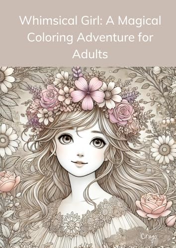 Whimsical Girl: A Magical Coloring Adventure for Adults von Independently published